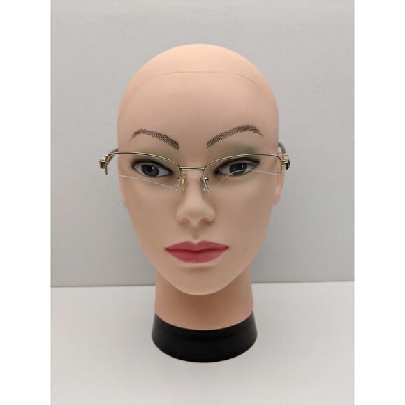 🕶️Made in Italy! Versace Mod.1230-B Eyeglasses 52/17 135 /KAL722🕶️ - Picture 8 of 9